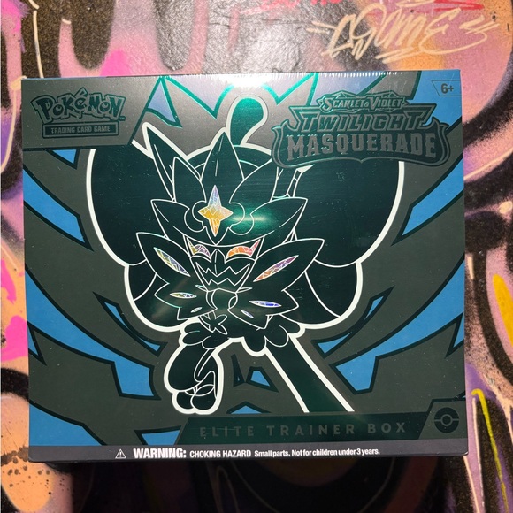 Pokemon Other - Pokemon Twilight Masquerade Elite Trainer Box - Green and Black